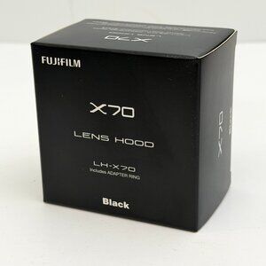 FUJIFILM LH-X70 Lens Hood for X70 Digital Camera (Black)
